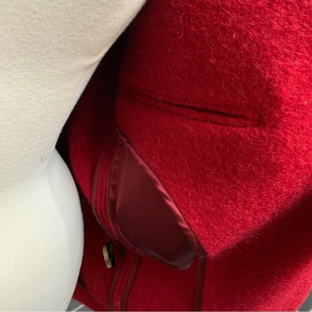 Isabel Marant Red Mohair Blazer (M) - Picture 4 of 6